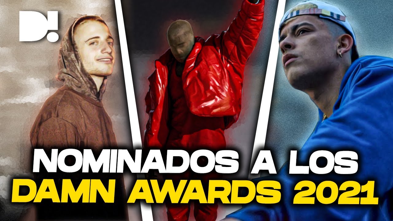 TODOS LOS CANDIDATOS A LOS DAMN! AWARDS 2021