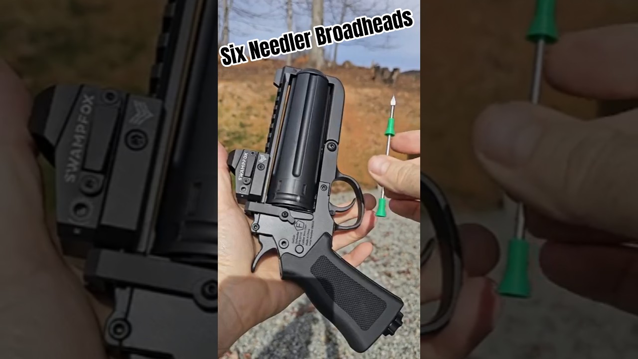 Шестиигольное проникновение с помощью дротика-духострела большого калибра от Cold Steel