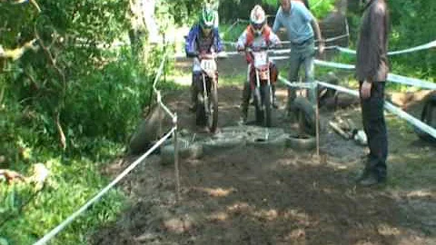 Deel 5 eerste Nederlandse jeugd enduro cross in Vorden; tweede deel enduroroute.