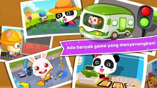 🐼 Pekerjaan Impian Bayi Panda | BabyBus Game Bahasa Indonesia screenshot 2