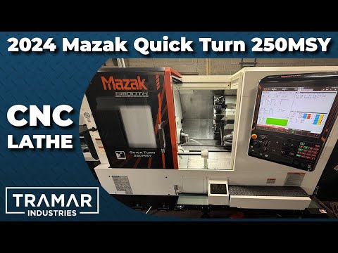 2024 Mazak Quick Turn 250MSY CNC Lathe For Sale - video from Tramar Industries