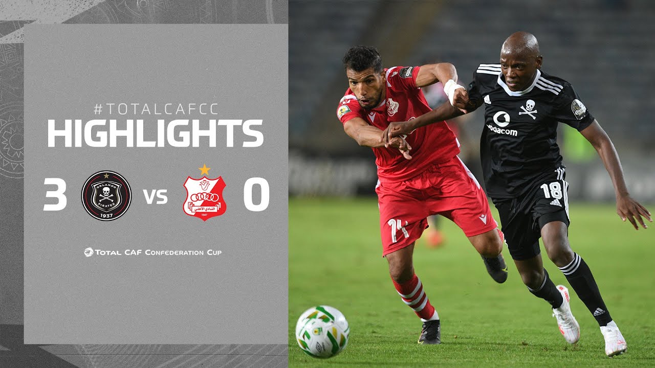 HIGHLIGHTS Orlando Pirates 3 - 0 Ahly Benghazi Matchday 4 #TotalCAFCC 