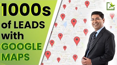 Lead Generation with Google Maps Extractor | 1000s of Leads for your Business