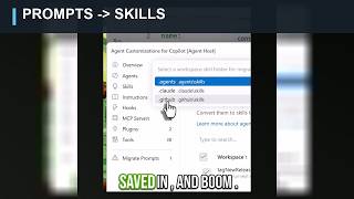 VS Code Can Turn Prompts Into Skills — What the Migration Actually Does