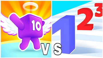 Level Up Numbers vs Number Master - Gameplay Walkthrough (ASMR, New Update)