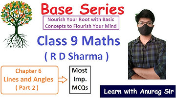 #7 Base Series | R D Sharma Class 9 Maths Chapter 6 MCQ with Solution Term 1 Exam #NCERT #Class9th