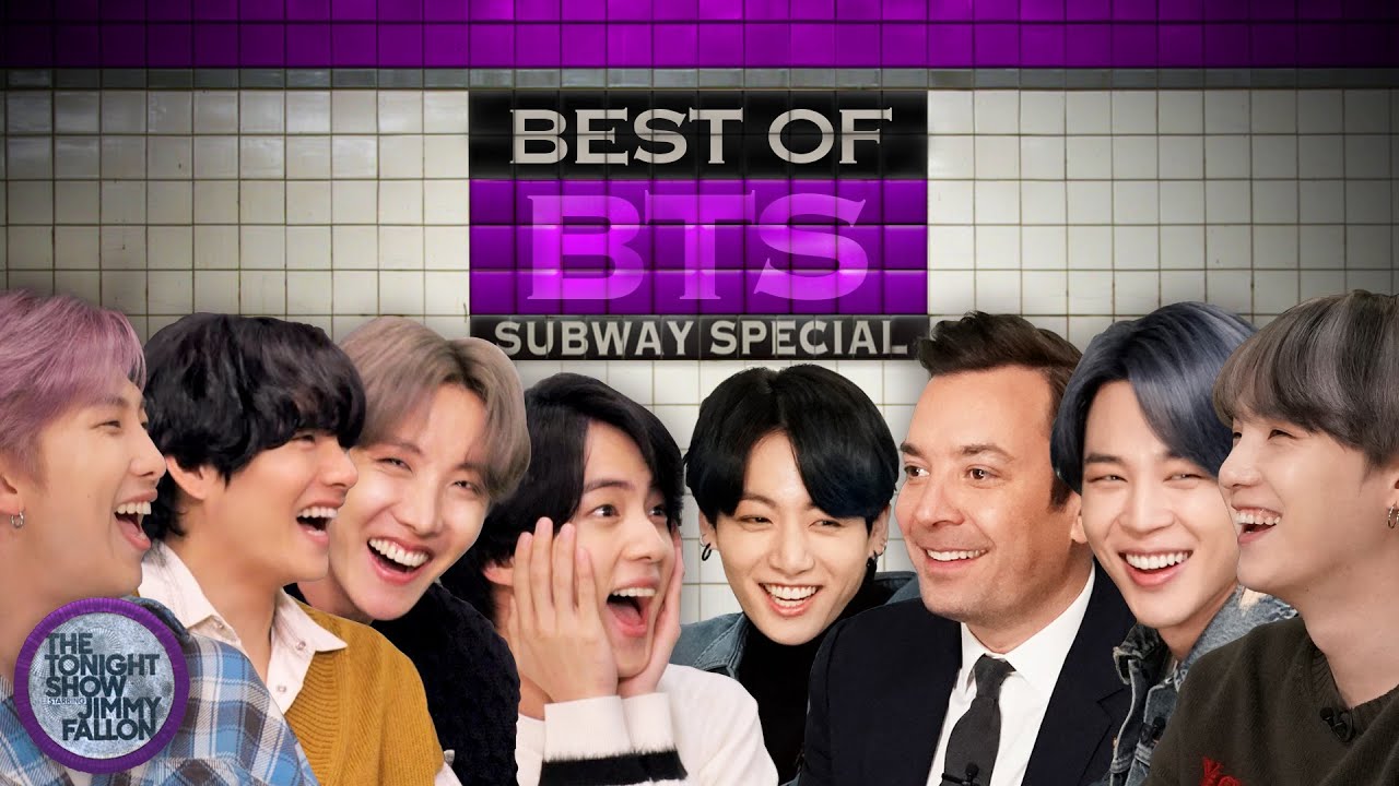 Best of BTS Tonight Show Subway Special