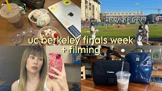 uc berkeley finals week as a student actor (chatty vlog)