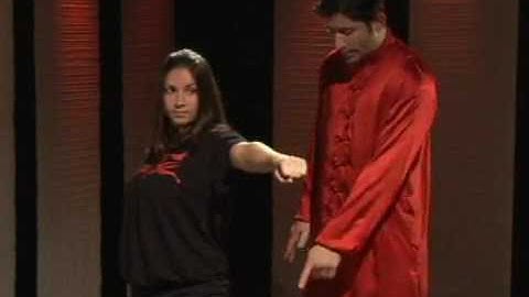 Kung Fu Tan Tui 2 Sleeve Block Reverse Punch Kick Punch