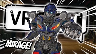 MIRAGE WANTS TO PARTY IN VRCHAT! - Funny VR Moments (Transformers Rise Of The Beasts)