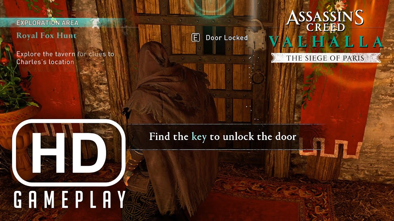 Royal Fox Hunt Mission (Find Charles the Fat) - Assassins's Creed Valhalla The Siege of Paris