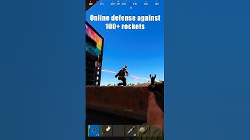 Online raid defense against 2 groups #playrust
