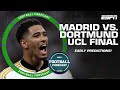 Real madrid reach the champions league final will they ease past borussia dortmund  espn fc