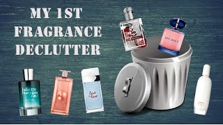 MASSIVE PERFUME DECLUTTER 😱 13 FRAGRANCES GONE l PERFUME COLLECTION