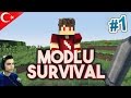 Minecraft Modlu Survival - Bölüm 1 - En Baştan :)