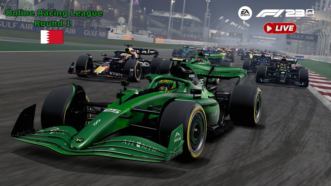 Gear Up for Glory F1 23 Online Racing League Round 1 Bahrain
