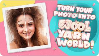 How to Turn Any Photo Into Wool Yarn World Art | Twinface App Tutorial screenshot 5