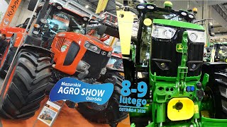 Mazurskie Agro Show 2020/Ostróda 2020/Pokaz Maszyn rolniczych/Kubota/Merlo/Kuhn/Deutz-fahr