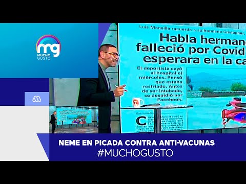 José Antonio Neme: "Me importa un bledo el movimiento anti-vacuna" - Mucho Gusto 2021