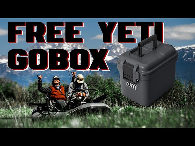 My new charcoal Yeti GoBox 30 loaded up with hunting, fly fishing and even  camp gear. It's amazing how much stuff fits in it. I still want a tan one  too though…