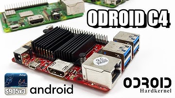 ODROID C4 Review + Android Testing  NEW SBC FOR 2020!