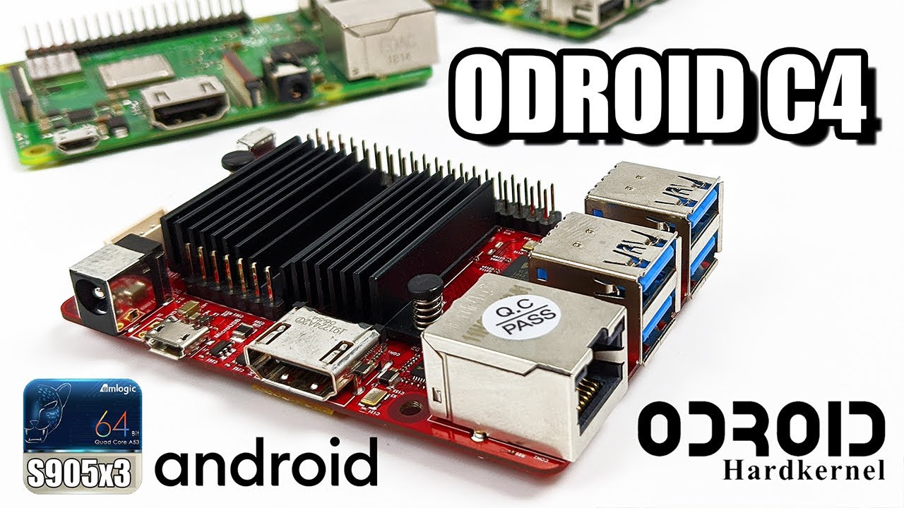 ODROID C4 Review + Android Testing NEW SBC FOR 2020! - YouTube
