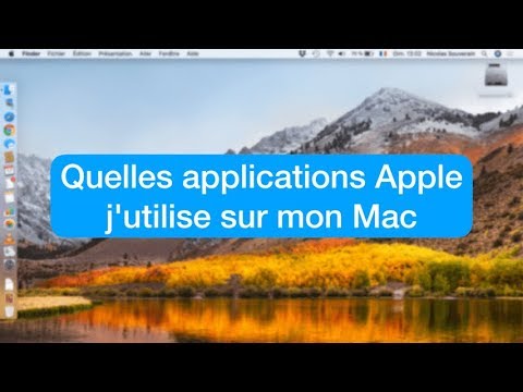 Quelles applications Apple j&rsquo;utilise sur mon Mac