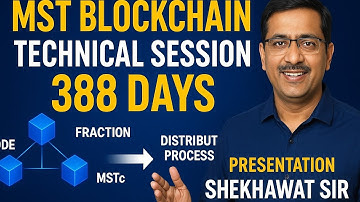 MST Blockchain MST Blockchain,Technical Session 388 Day Node, Fraction, MSTc, Coin Distribut Process