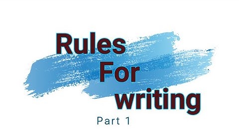 Rules For IELTS Writing Part 1: Be Concise
