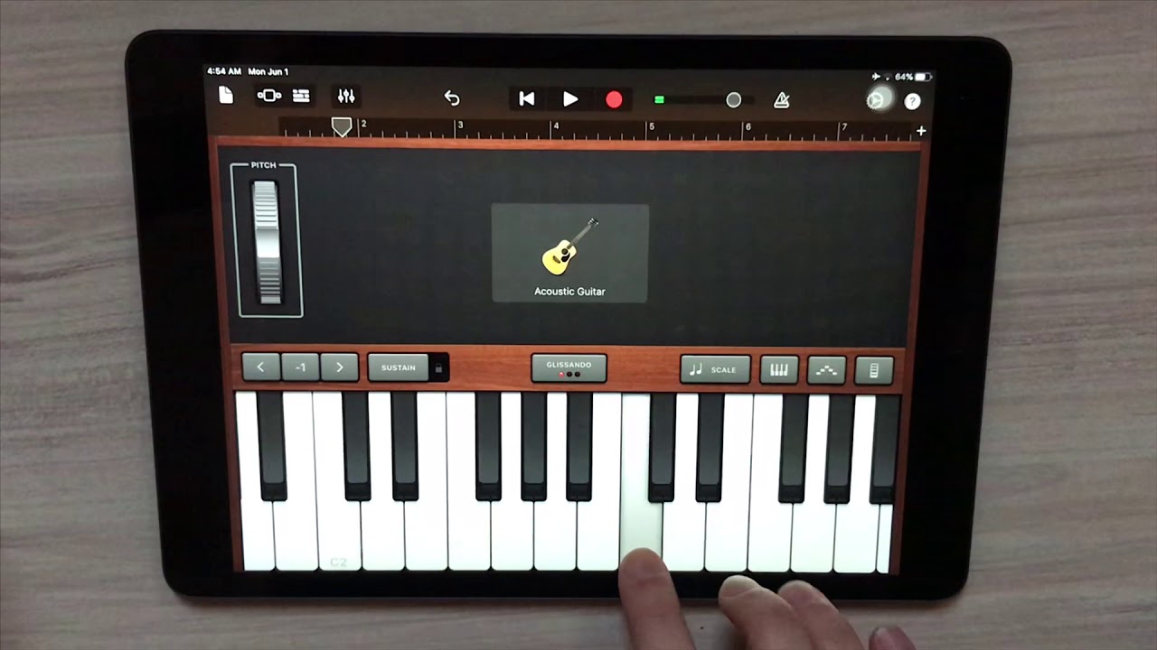 Tom hi ho /Piano/GarageBand/On ipad IOS YouTube