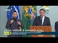 Presidente Jair Bolsonaro lança programa Casa Verde e Amarela