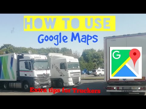 How to use google maps for HGV truck routes | 200 subscribers! Thank you 😊