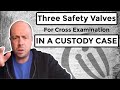 3 Safety Valves To Win In A Custody Case Cross Examination