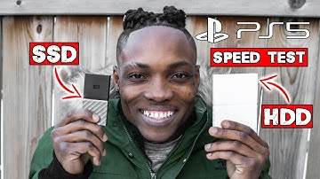 PS5 - SSD vs HDD Storage SPEED TEST for PS4 Games on Playstation 5 (God Of War)