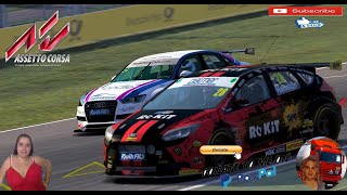 Assetto Corsa (1.39) AUDI RS3 BTCC 2019 Test Race Gameplay ITA + DLC's & Mods