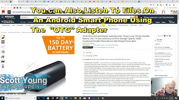 How to listen Audio Files voice Activated Audio Recorder USR-500 EyeSpySupply SOTA Surveillance