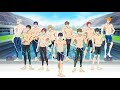 Dried Up Youthful Fame Lyrics Video [Kan/Rom/Chi] Free! the Final Stroke the Second Volume Opening