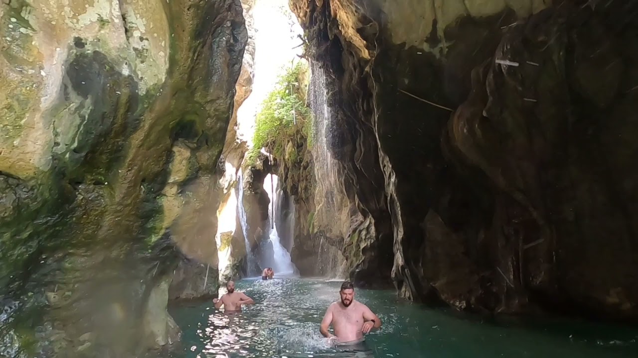 Kourtaliotiko Gorge - nice waterfalls 10.9.2021