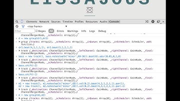 Lissajous.js: "random walk"