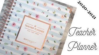 Berteau & Co. 2020-2021 Teacher Planner | First Impressions, Thoughts, and Flip Through