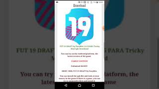 Andriod & Apple Fut 19 Pacybits Modded apk Free packs screenshot 5