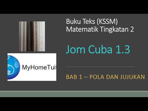 Matematik Tingkatan 2 Kssm Bab 1 Jom Cuba 1 3 Pola Dan Jujukan Kelas Live