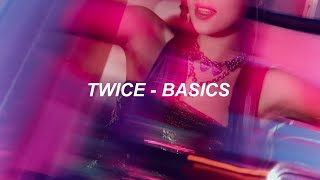 TWICE (트와이스) – 'BASICS' Easy Lyrics