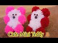 Teddy bear Making with Wool🧸Easy Teddy bear at Home/ShreeDeepa's Vlogs #woolencraft #diy #teddybear