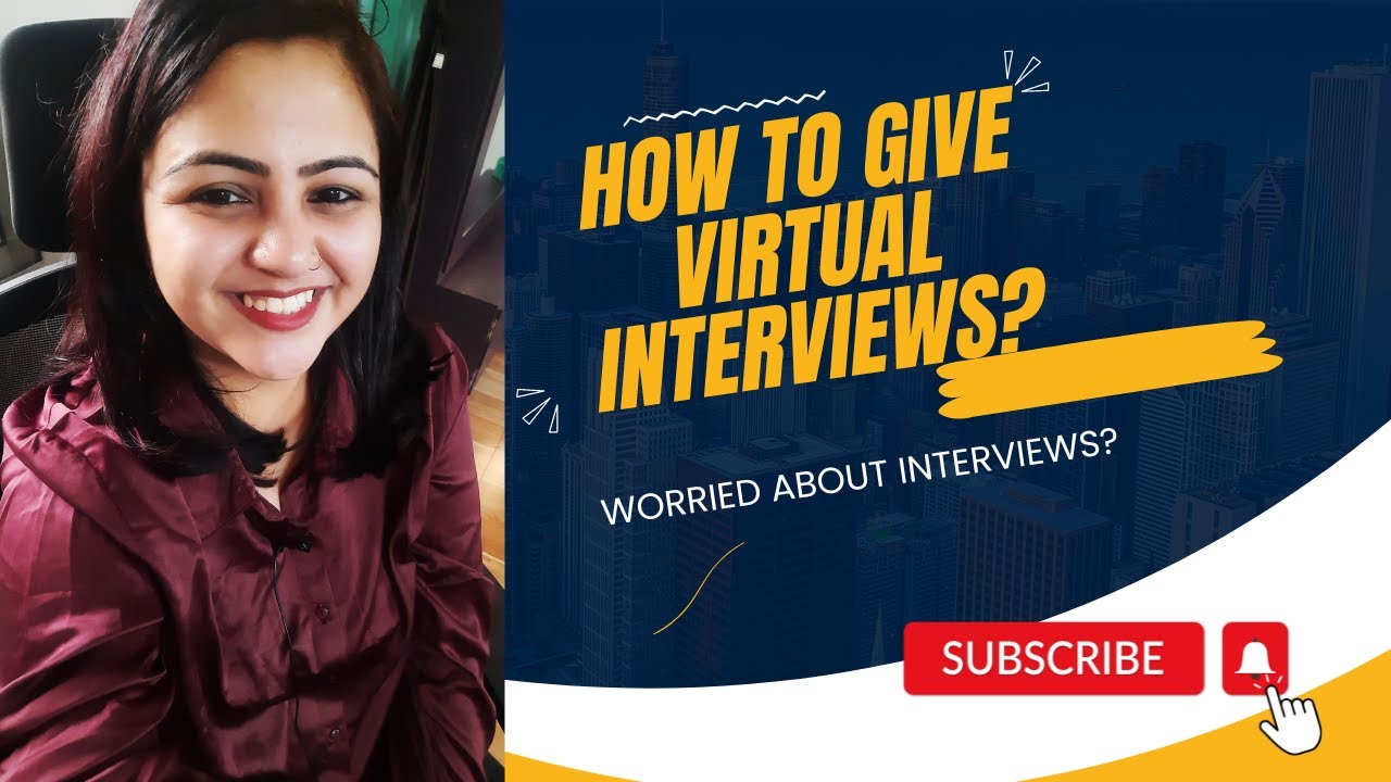 Don't do this in your next virtual interview - YouTube