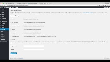 How To Change Permalinks In Wordpress (Get Pretty URLs) - Part 5