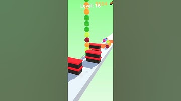 Stack rider 3d android gameplay | #level-16 #shorts#ytshorts