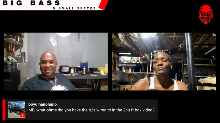 MBEnclosure Live Q&A...Car Audio