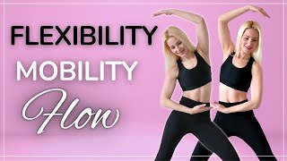 25MIN MOBILITY AND FLEXIBILITY ROUTINE | Light Full Body Bodyweight Workout | Active Rest Day