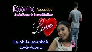 DrEAms (Acoustica) Cranberries Cover By Jada facer \u0026 Dave Moffatt (Lyrics)